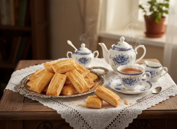 Lakshya Fan | Light, Crispy Fan-Shaped Cookies | Bakery Fresh Snack