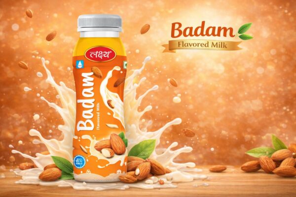 Lakshya Badam Milk – 160 ml | Healthy, Tasty & Energy Drink