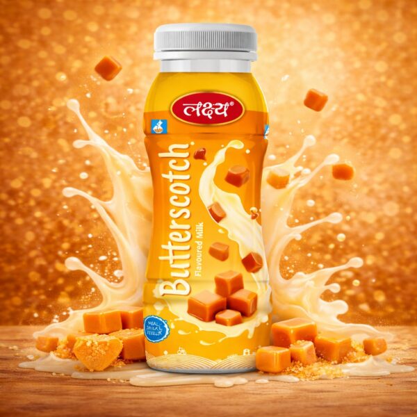 Lakshya Butterscotch Milk – 160 ml | Creamy, Tasty Ready-to-Drink